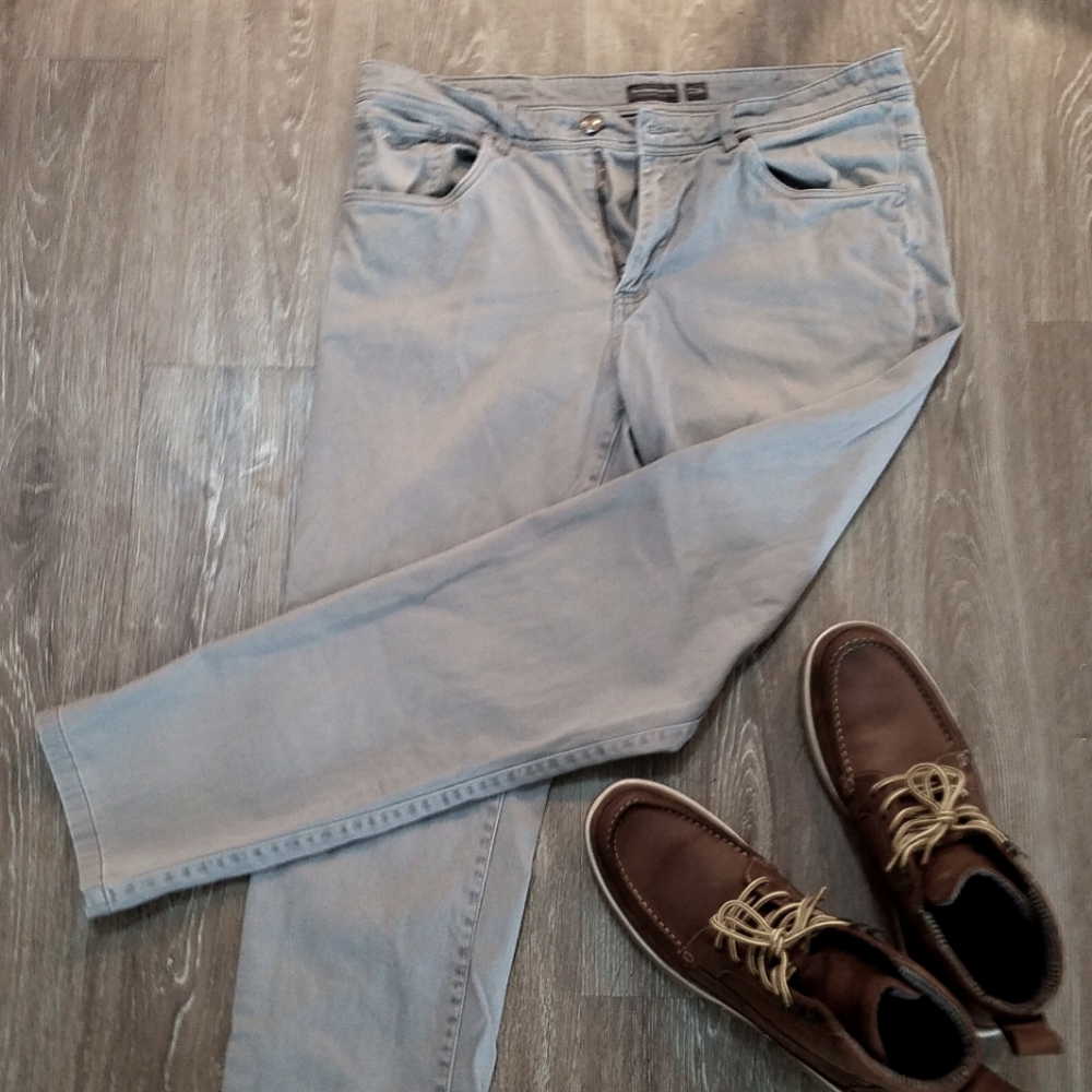 Southern Marsh Light Grey Slacks